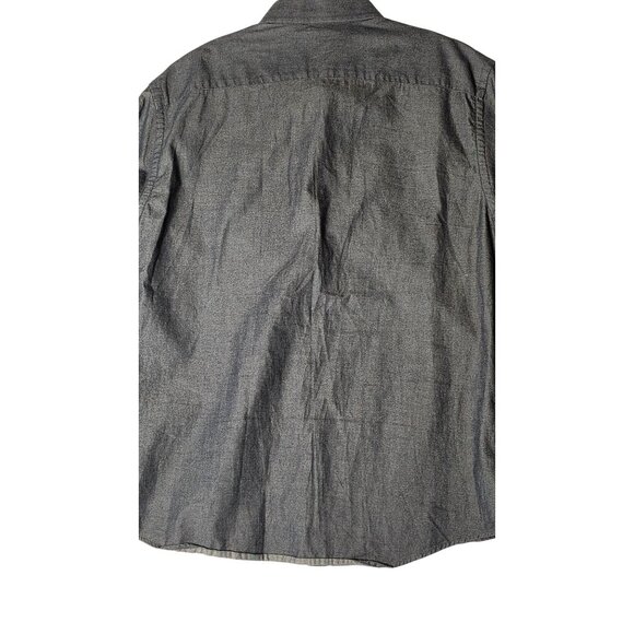 Untuckit Men’s Charcoal L/S Shirt L - Picture 5 of 9